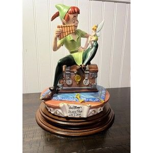 RARE Laurenz Disney Peter Pan and Tinkerbell Figurine 104/5000 Made In Italy